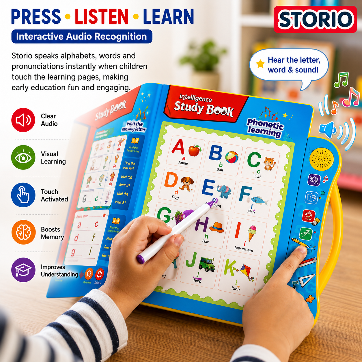 Intelligence Activity Book – Fun Learning Workbook for Ages 3-8